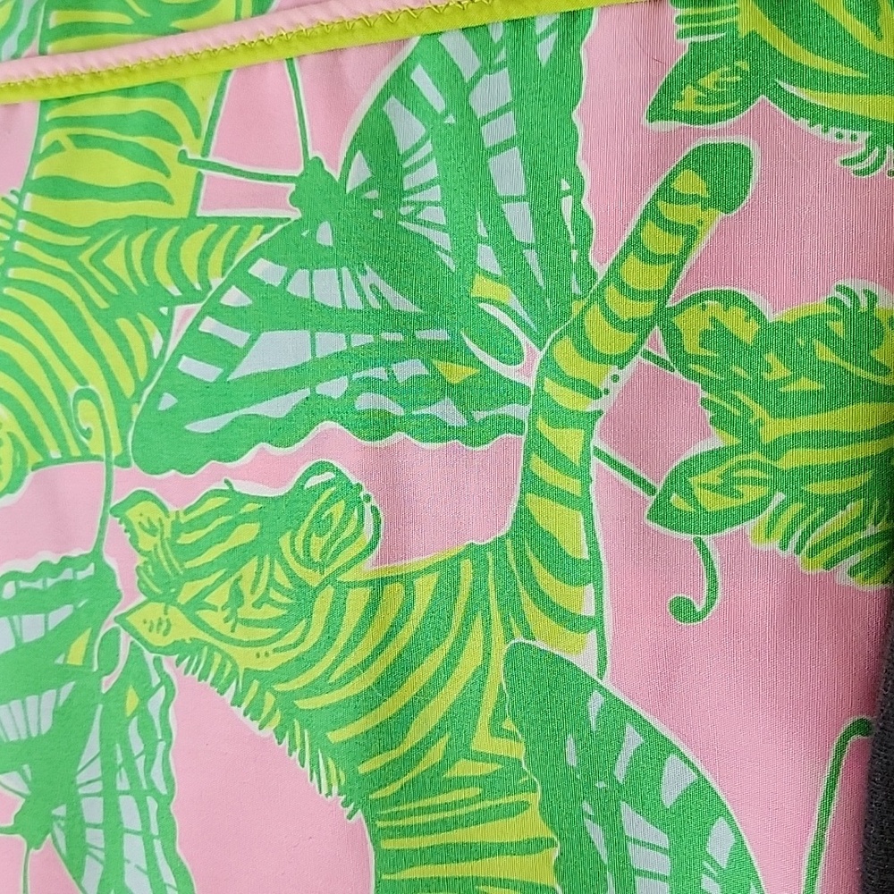 Lilly Pulitzer butterfly and zebra print Mini skirt sz 6 - Picture 6 of 7